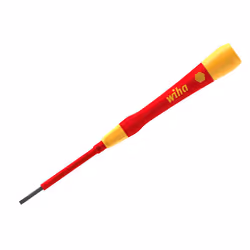 Wiha Picofinish Electric Fine Screwdriver, Slotted Tip