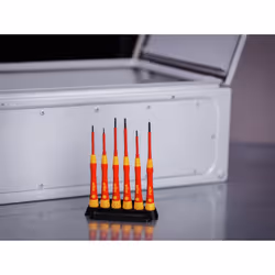 Wiha Picofinish Sl/ph Fine Vde Screwdriver Set, 7 Piece