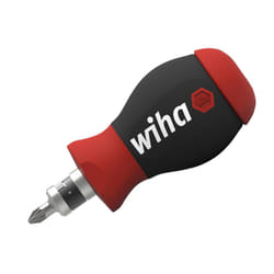 Wiha Magnetic Softfinish Stubby Screwdriver With Bit Magazine