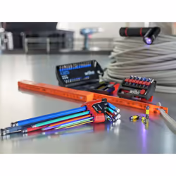 Wiha Ergostar Colour Hex Ball End L-key Set, 9 Piece