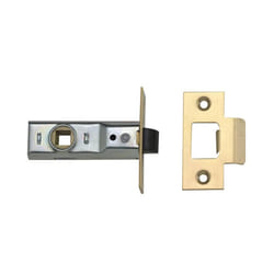 , Polished Brass) Yale Locks M888 Tubular Mortice Latch - 64mm (2 1/2 inch