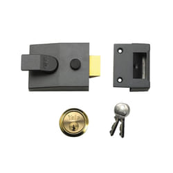 Yale Locks 91 Basic Nightlatch 60mm Backset Dmg Finish Box