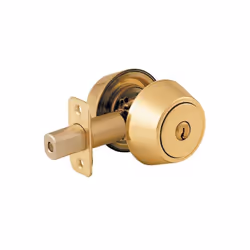 Yale Locks P5211 Security Deadbolt Polished Brass