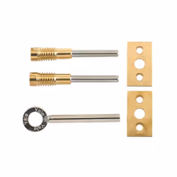 Yale Locks 8013 Dual Screw Window Lock Brass Finish Pack Of 2
