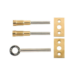 Yale Locks 8013 Dual Screw Window Lock Brass Finish Pack Of 2