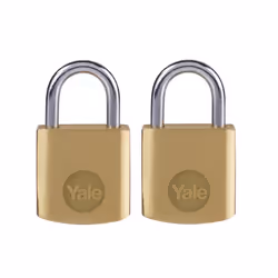 Yale Locks Brass Padlock