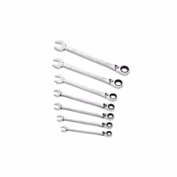 Expert Ratchet Combination Spanner Set, 7 Piece