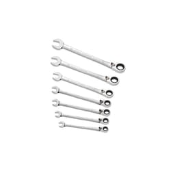 Expert Ratchet Combination Spanner Set, 7 Piece