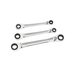 Expert Quadbox Spanner Set, 3 Piece
