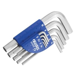 Expert Metric Hexagon Key Short Arm Set, 9 Piece
