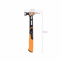 Fiskars Isocore Finishing Hammer 450g (16oz)