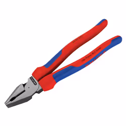 Knipex 02 02 Series High Leverage Combination Pliers, Multi-component Grip