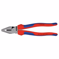 Knipex 02 02 Series High Leverage Combination Pliers, Multi-component Grip