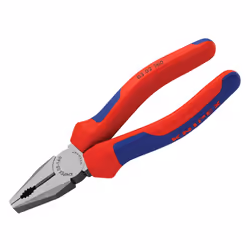 Knipex 03 02 Series Combination Pliers, Multi-component Grip