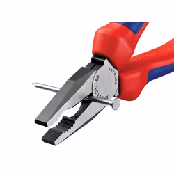 Knipex 03 02 Series Combination Pliers, Multi-component Grip