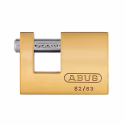 Abus Mechanical 82 Series Monoblock Shutter Padlock