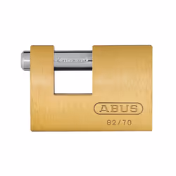 Abus Mechanical 82 Series Monoblock Shutter Padlock
