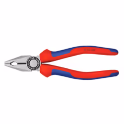 Knipex 03 02 Series Combination Pliers, Multi-component Grip