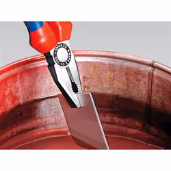 Knipex 03 02 Series Combination Pliers, Multi-component Grip