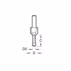 Trend 62/10 X 1/4 Tct Drill / Countersink / Counterbore