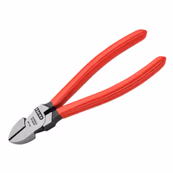 Knipex 70 01 Series Diagonal Cutters, Plastic Coated Grip