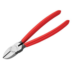 Knipex 70 01 Series Diagonal Cutters, Plastic Coated Grip