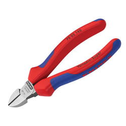 Knipex 70 02 Series Diagonal Cutters, Multi-component Grip