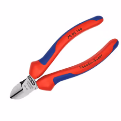 Knipex 70 02 Series Diagonal Cutters, Multi-component Grip