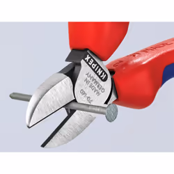 Knipex 70 02 Series Diagonal Cutters, Multi-component Grip