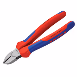Knipex 70 02 Series Diagonal Cutters, Multi-component Grip