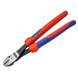 Knipex 74 02 Series High Leverage Diagonal Cutters, Multi-component Grip