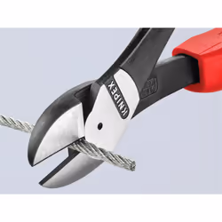 Knipex 74 02 Series High Leverage Diagonal Cutters, Multi-component Grip