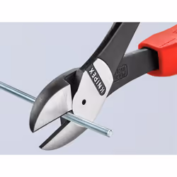 Knipex 74 02 Series High Leverage Diagonal Cutters, Multi-component Grip