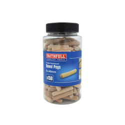 Faithfull Wooden Fluted Dowels