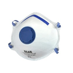 Scan Moulded Valved Disposable Mask