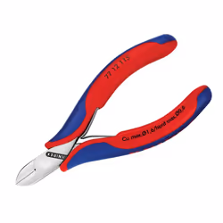 Knipex 77 12 115 Electronics Diagonal Cutter With Small Bevel & Lead Catcher 115mm