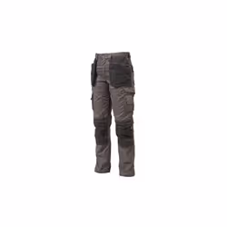 Apache Holster Trousers - Black & Grey - Waist 42in Length 31in, Black & Grey