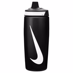 Nike Refuel Water Bottle - One Size, Black/White