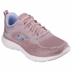 Skechers Womens/Ladies Flex Appeal 5.0 - Crusing Thru Trainers - 8 UK, Mauve/Light Blue