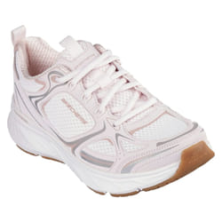 Skechers Womens/Ladies Edgeride Silver Eclipse Trainers - 6 UK, Pink/White