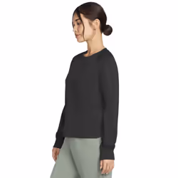 Skechers Womens/Ladies Skechluxe Elevate Crew Neck Sweatshirt - M, Black