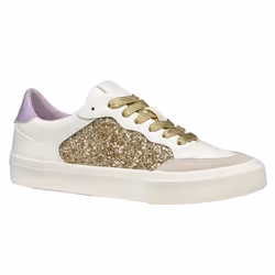 Geox Womens/Ladies D Emmeleny Trainers - 7.5 UK, Optic White/Light Gold