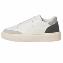 Jack And Jones Mens Aspire Court Trainers - 9 UK, White/Vapour/Blue/Castle Rock