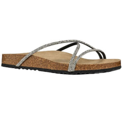 Geox Womens/Ladies D Brionia R Sandals - 4 UK, Black/Silver