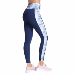 Skechers Womens/Ladies GoWalk Seascape Floral High Waist Leggings - M, Purple/Turquoise