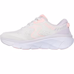 Skechers Womens/Ladies D'Lux Walker 2.0 Active Pace Trainers - 6 UK, Off White/Pink
