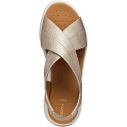 Geox Womens/Ladies D Dandra 40 Sandals - 6 UK, Light Gold