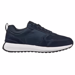 Geox Mens U Volpiano Suede Trainers - 10 UK, Navy