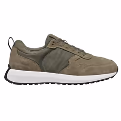 Geox Mens U Volpiano Suede Trainers - 8 UK, Sage
