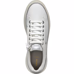 Geox Womens/Ladies D Sunnetty Nubuck Trainers - 6 UK, White/Silver